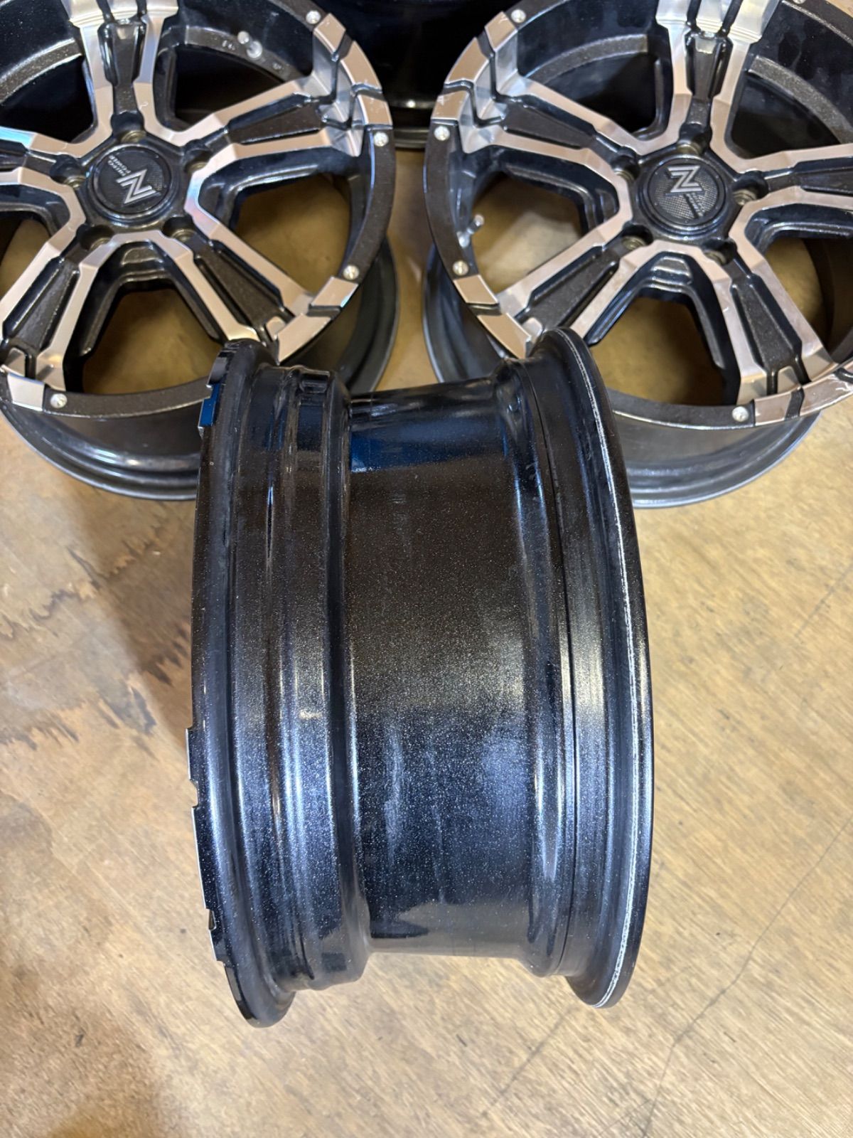 MIDホイール クロスクロー ナイトロパワー 中古品 16インチ 7J PCD114