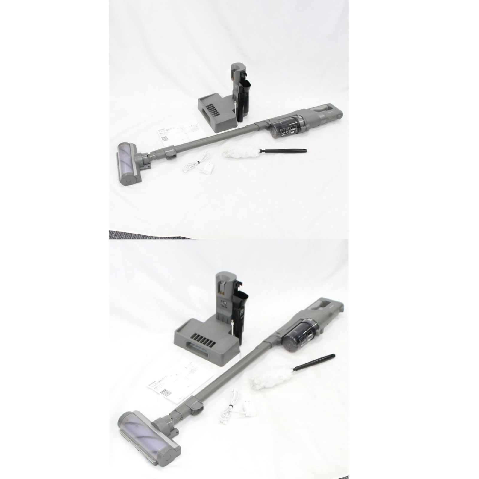 アイリスオーヤマ SUUZE スウゼ 充電式サイクロンスティッククリーナー SCD-210P scd-210p グレー 可 C