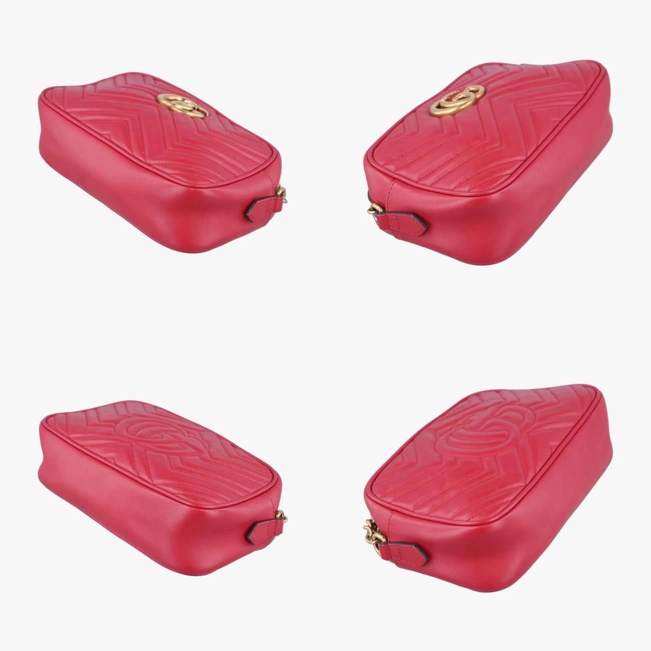 グッチGucciGGマーモントレッドレザー447632F026142315