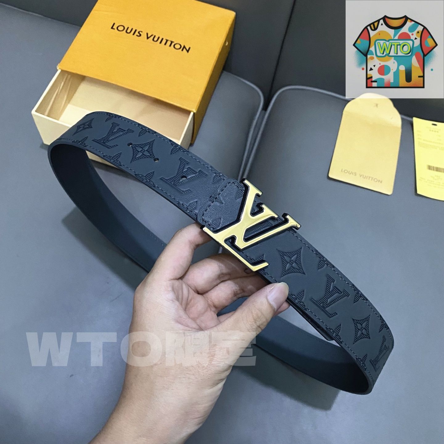 【匿名配送】LOUIS VUITTON  ヴェルニ　ベルト　❤︎ 良品】LOUIS VUITTON レザー ベルト 匿名配送❤︎