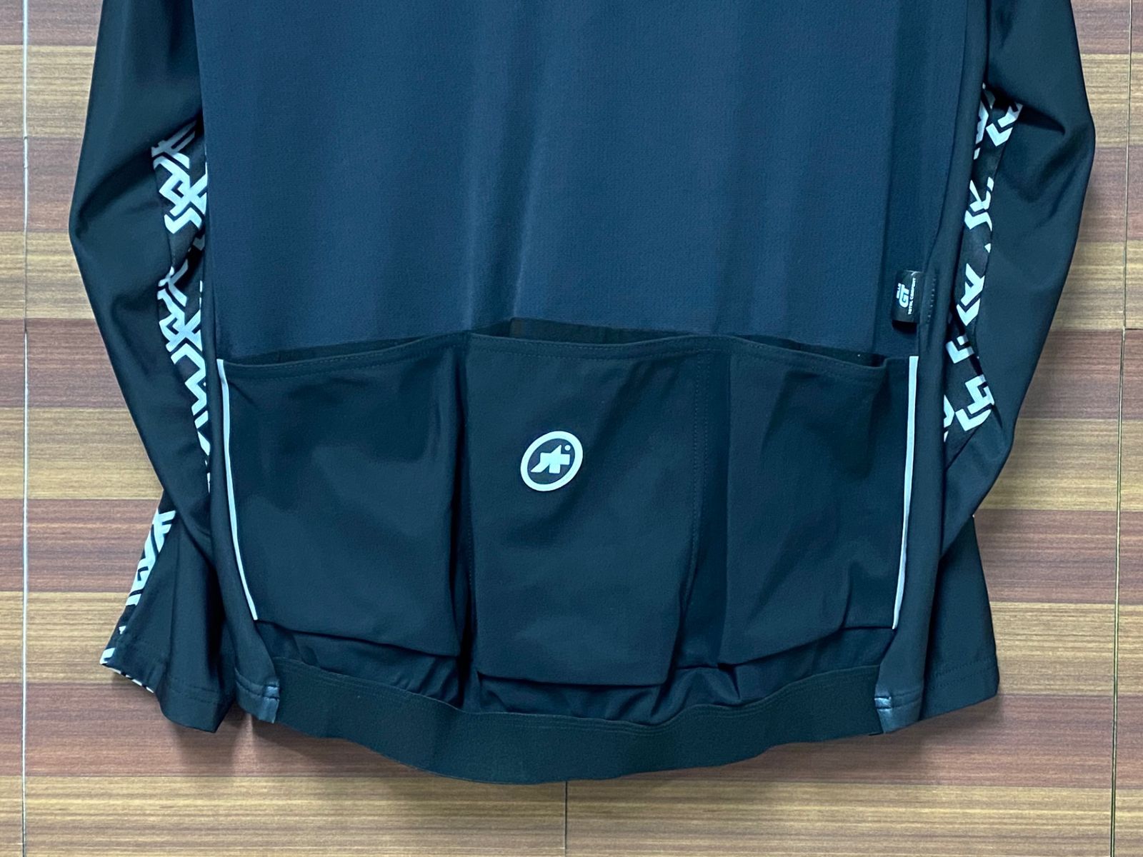 IO241 アソス assos MILLE GT Spring Fall LS Jersey 黒 L 裏起毛
