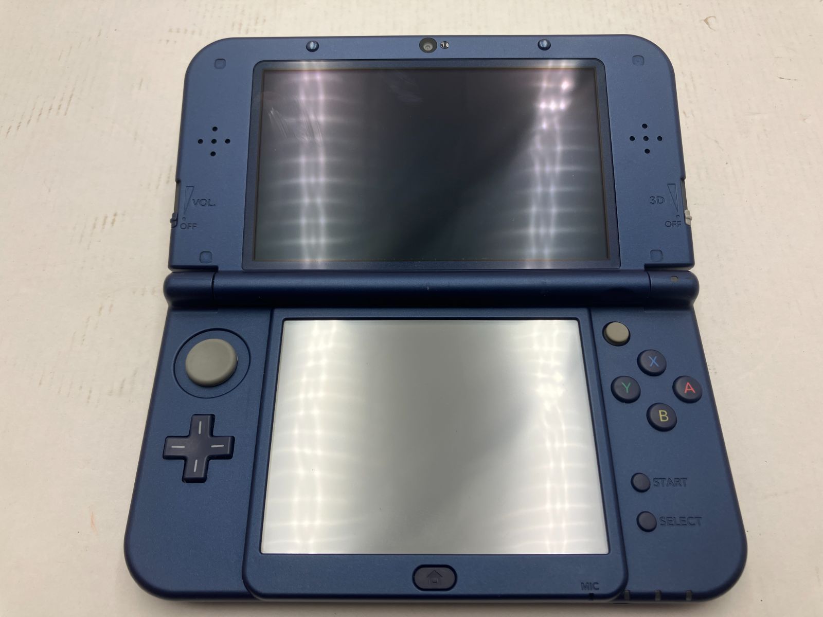 01m2351 New ニンテンドー3DS LL メタリックブルー 本体のみ ジャンク 