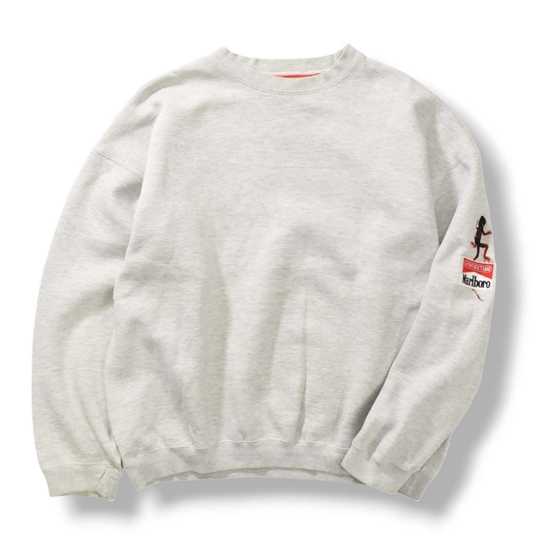 古着 レア】ヴィンテージ Marlboro マルボロ スウェット ゆったりサイズ 入手困難】 90s ヴィンテージ マルボーロ マルボロ Marlboro