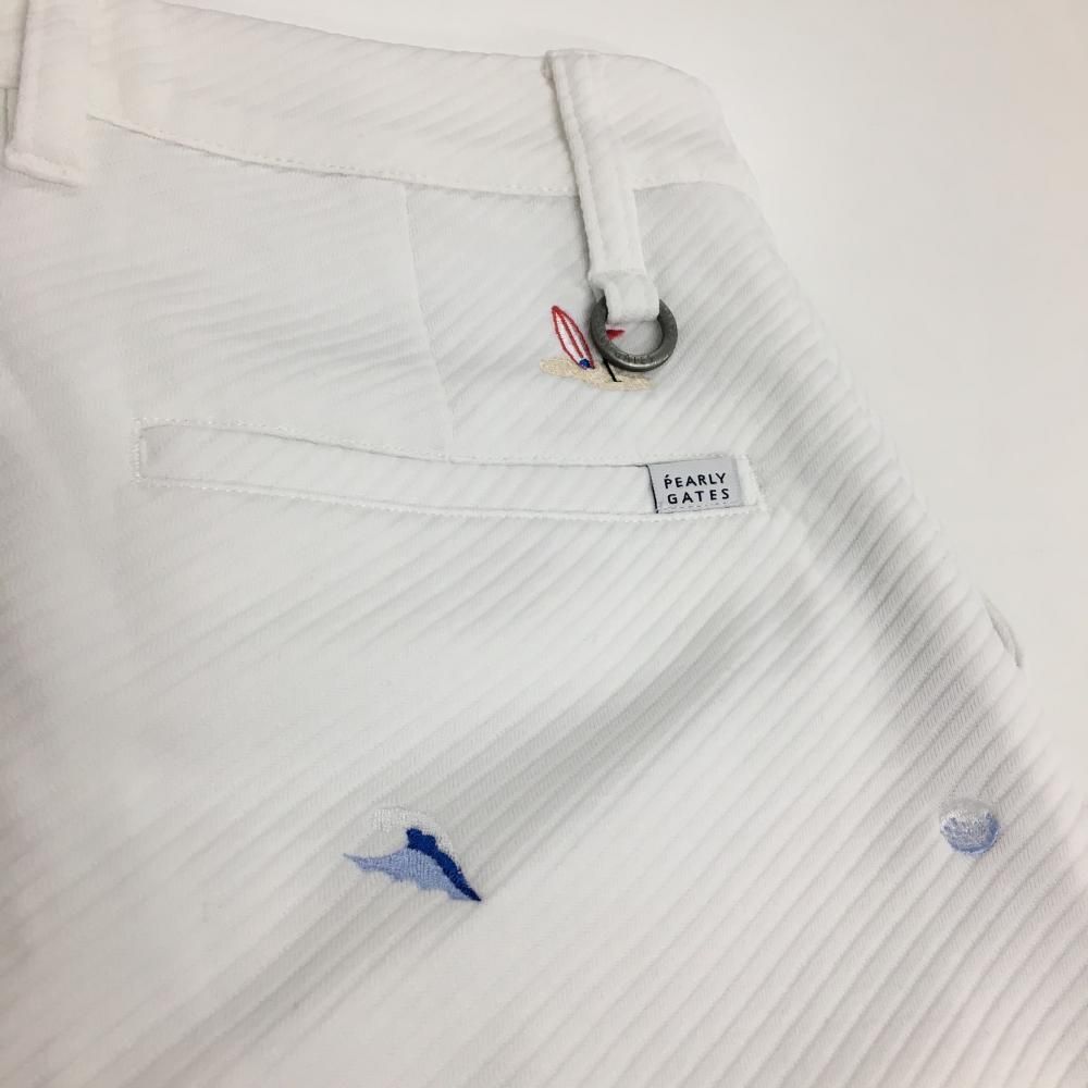 ☆SALE15％OFF☆パーリーゲイツ スカート 白 刺しゅう 総柄 レディース