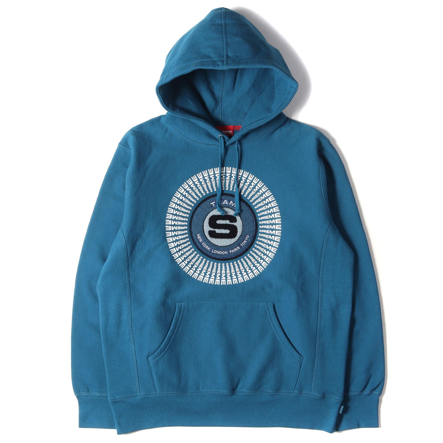 Supreme シュプリーム シェニール アップリケ スウェットパーカー 