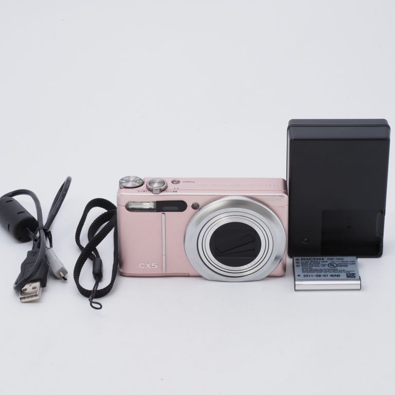 RICOH リコーCX5 ローズピンク - メルカリ RICOH リコーCX5 ローズピンク - メルカリ