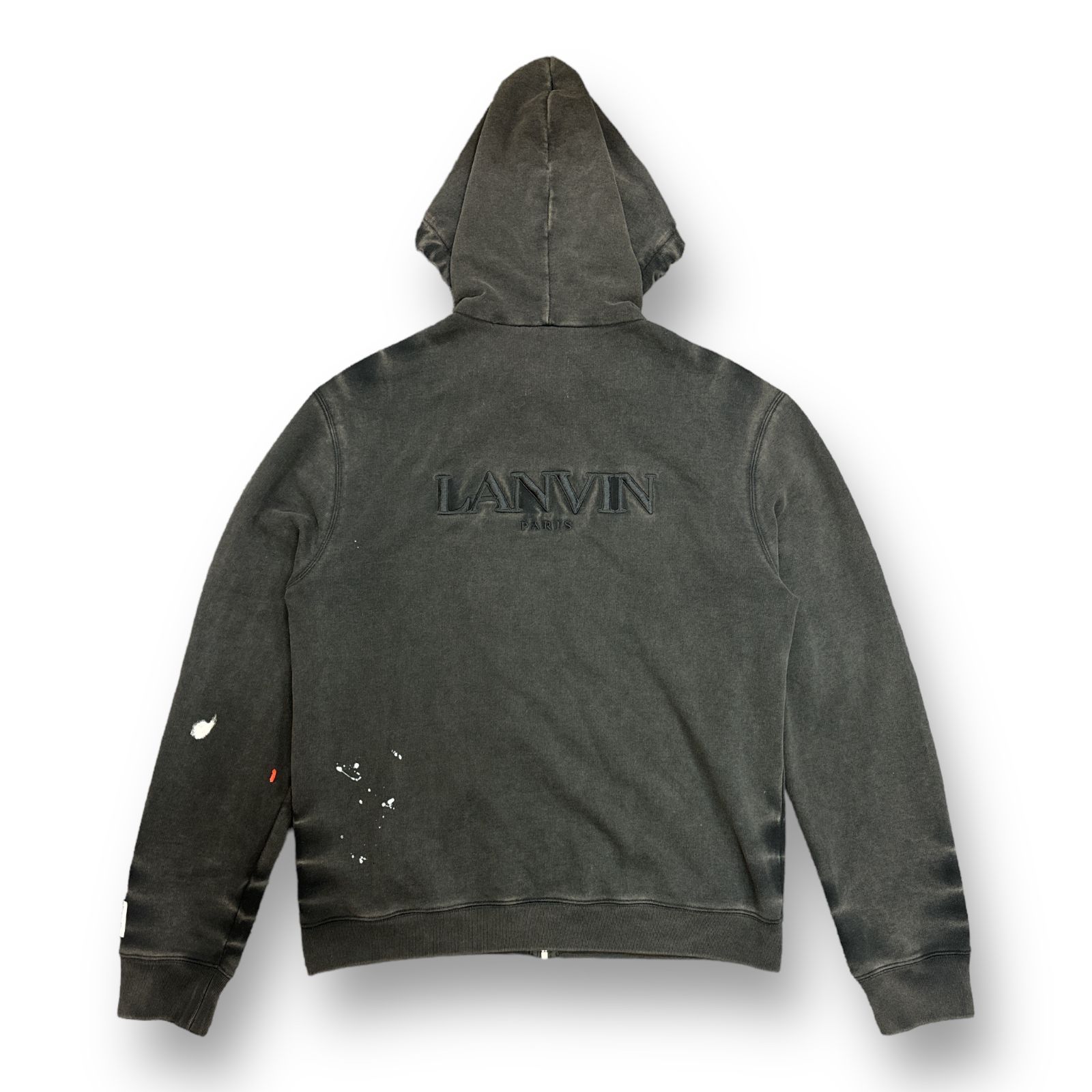 LANVIN × gallery dept　ペイント加工パーカー　XL LANVIN × gallery dept ペイント加工パーカー XL