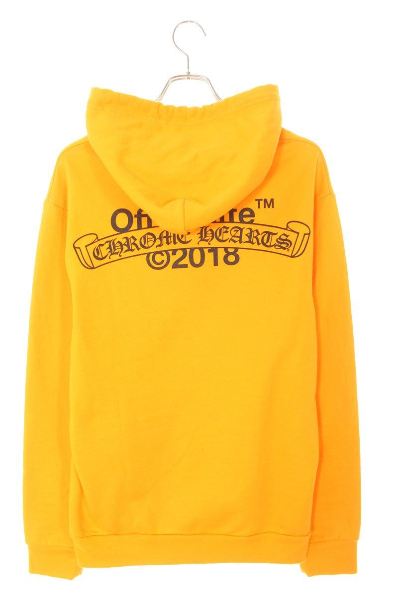 クロムハーツ ×オフホワイト OFF-WHITE HD PLVR V OFF WHITE ロゴ