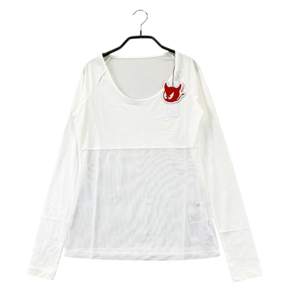 サイズ：XS WAAC ワック 072249050 長袖インナーTシャツ  ホワイト系 [240101419523] ゴルフウェア レディース ストスト サイズ：XS WAAC ワック 072249050 長袖インナーTシャツ