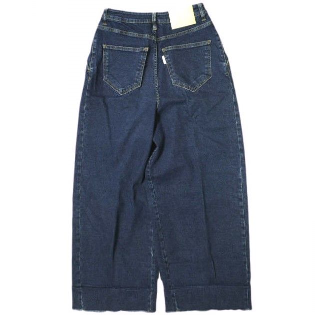 Denim フロントプリーツ