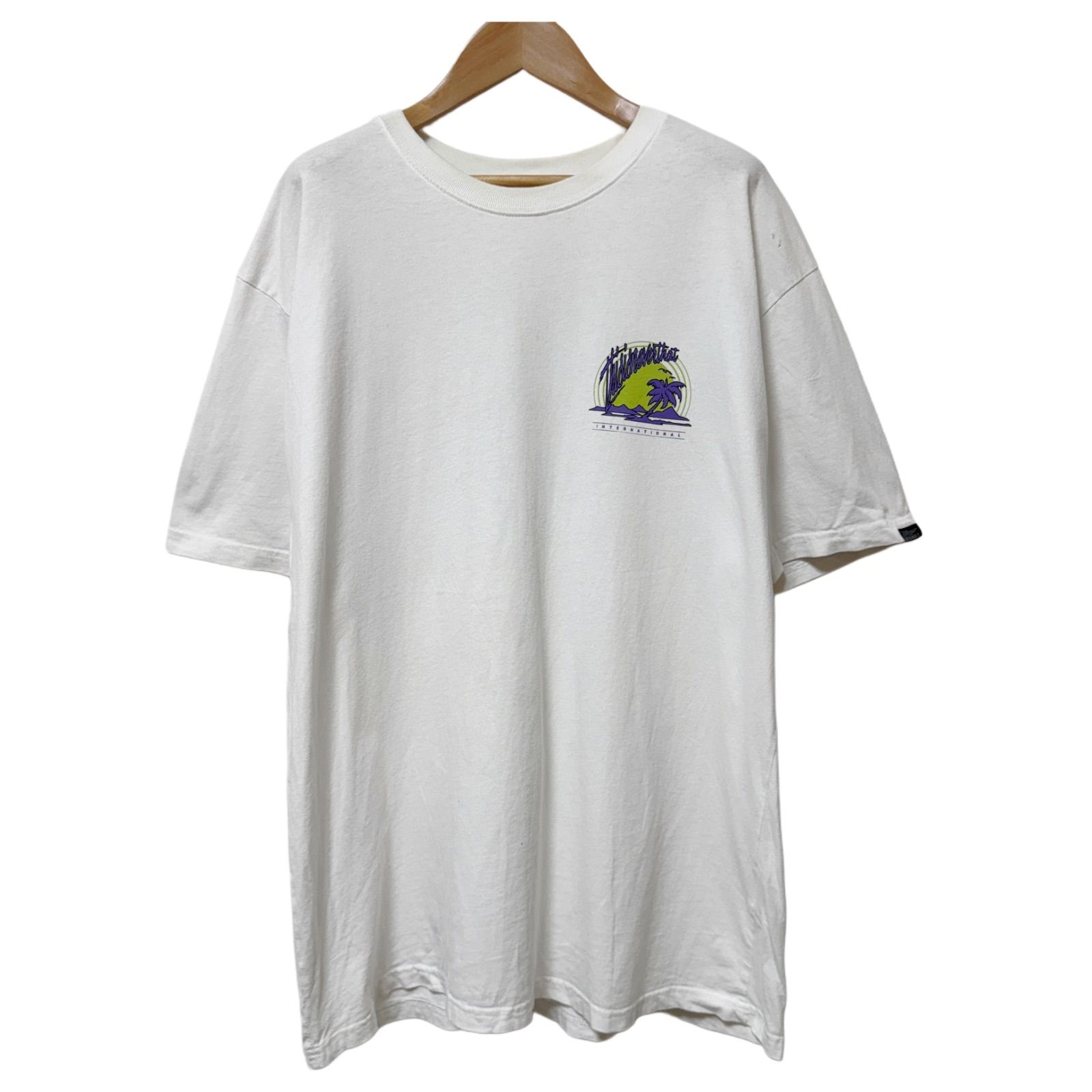 ディスイズネバーザット Tシャツ Lサイズ ホワイト