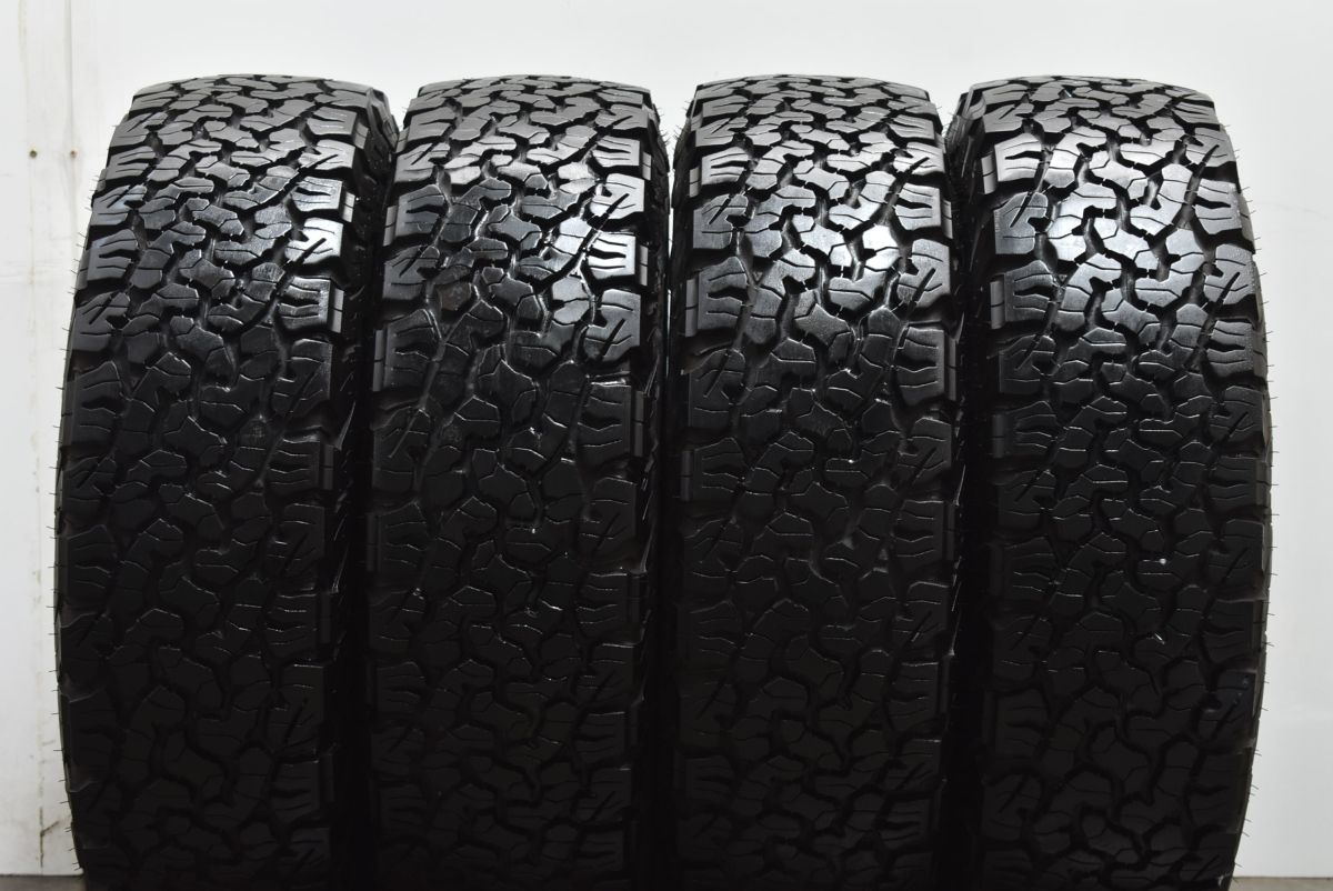 ロックマスター　ブラック 16×6Ｊ/5Ｈ-20　BFグッドリッチAll-Terrain T/A KO2 225/75R16 ロックマスターRB ビードロックホイール 4本セット 16x6J⁄5H