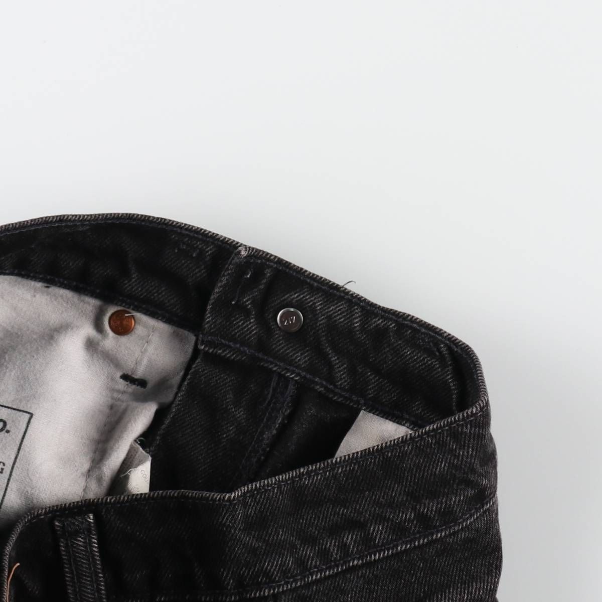 Levi Strauss & Co. 535 ブラックデニム W32 L34