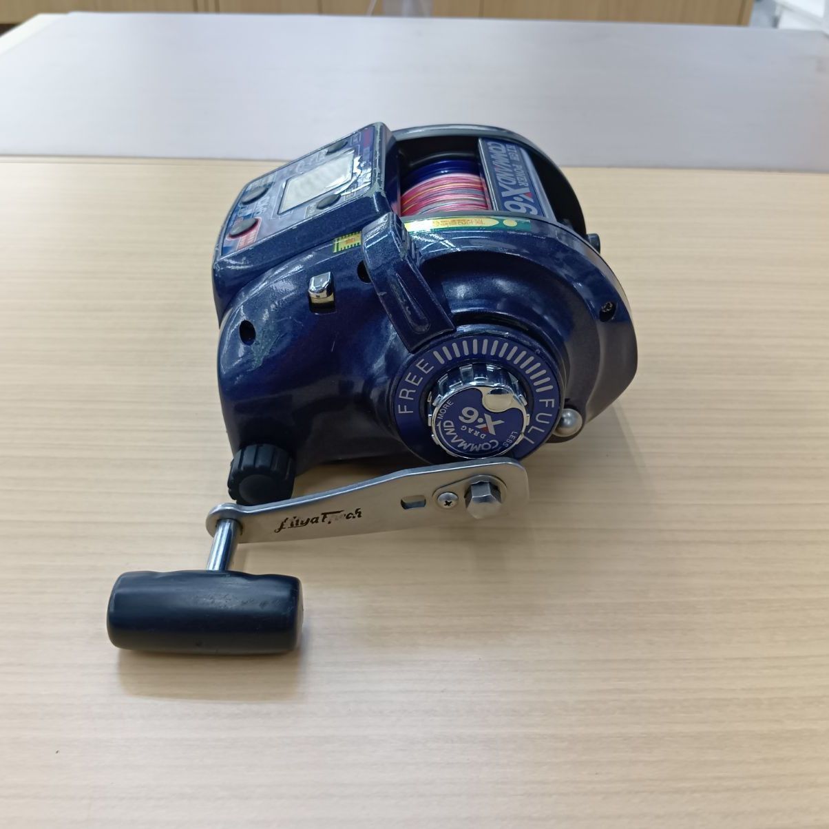ミヤマエ コマンド X-6 電動リール 中古品 ミヤマエ コマンド X-6 電動