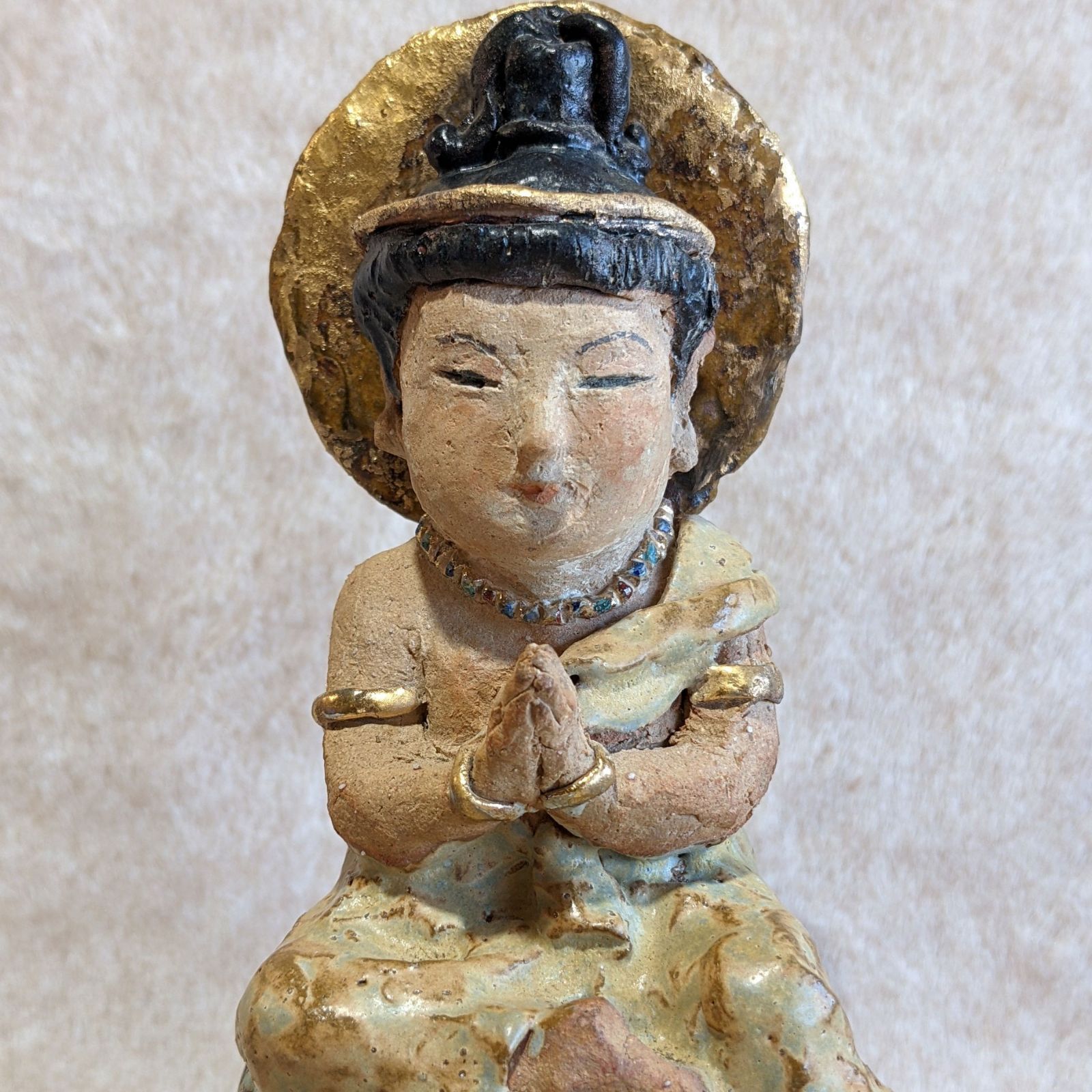 人形陶芸作家　ささきようこ　馬頭観音　午年 人形陶芸作家 ささきようこ 馬頭観音 午年 人形陶芸作家 ささき