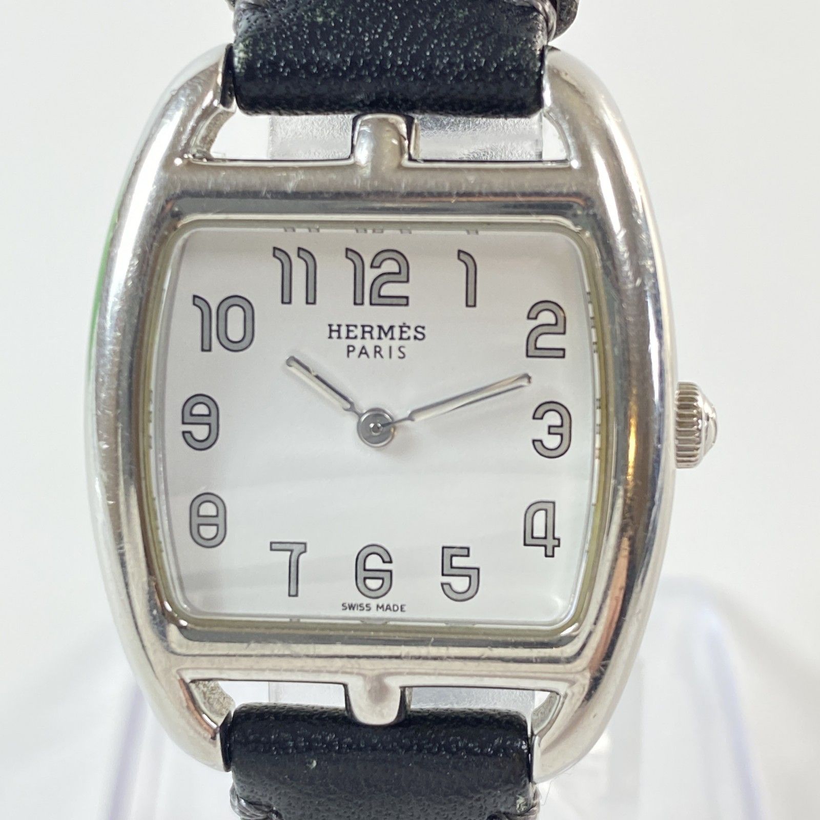 中古】廃盤品 エルメス HERMES レディース CT1 210 ケープゴット 腕時計 白文字盤 - メルカリ