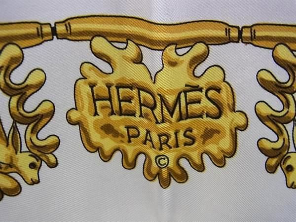 □美品□ HERMES エルメス LES CAVALIERS D'OR 黄金の騎士 カレ90