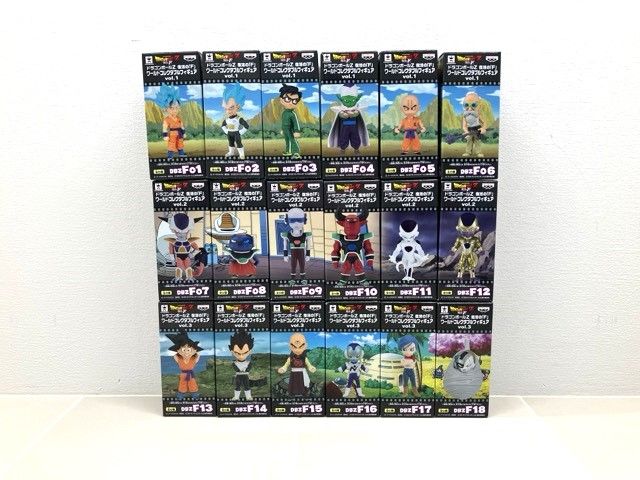 【未開封】ドラゴンボールZ 復活のF ワーコレ　Vol.3 コンプ ドラゴンボールZ 復活の「F」 ワールドコレクタブルフィギュア