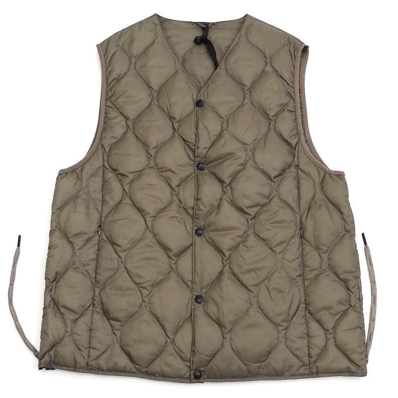超 F|CE. × TAION インナーダウンベスト サイズ 2XL Sage Green パッカブル エフシーイー タイオン メンズ 4WHA|K05396|KANU08|