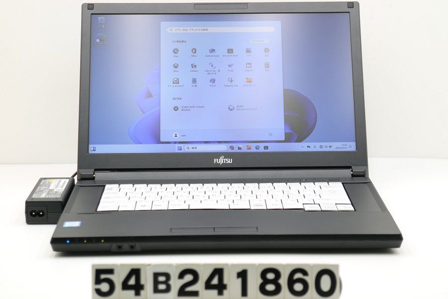 富士通 LIFEBOOK A579/A Core i5 8265U 1.6GHz/8GB/256GB(SSD)/DVD/15.6W/FWXGA(1366x768)/Win11 【54B241860】