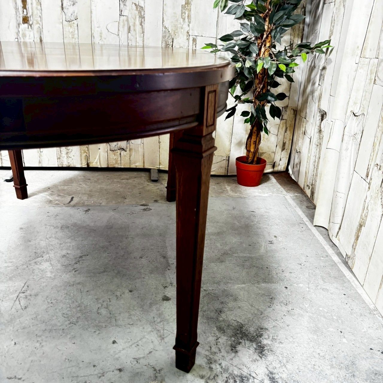 マルニ 地中海シリーズ エクステンション ダイニングテーブル 伸長式