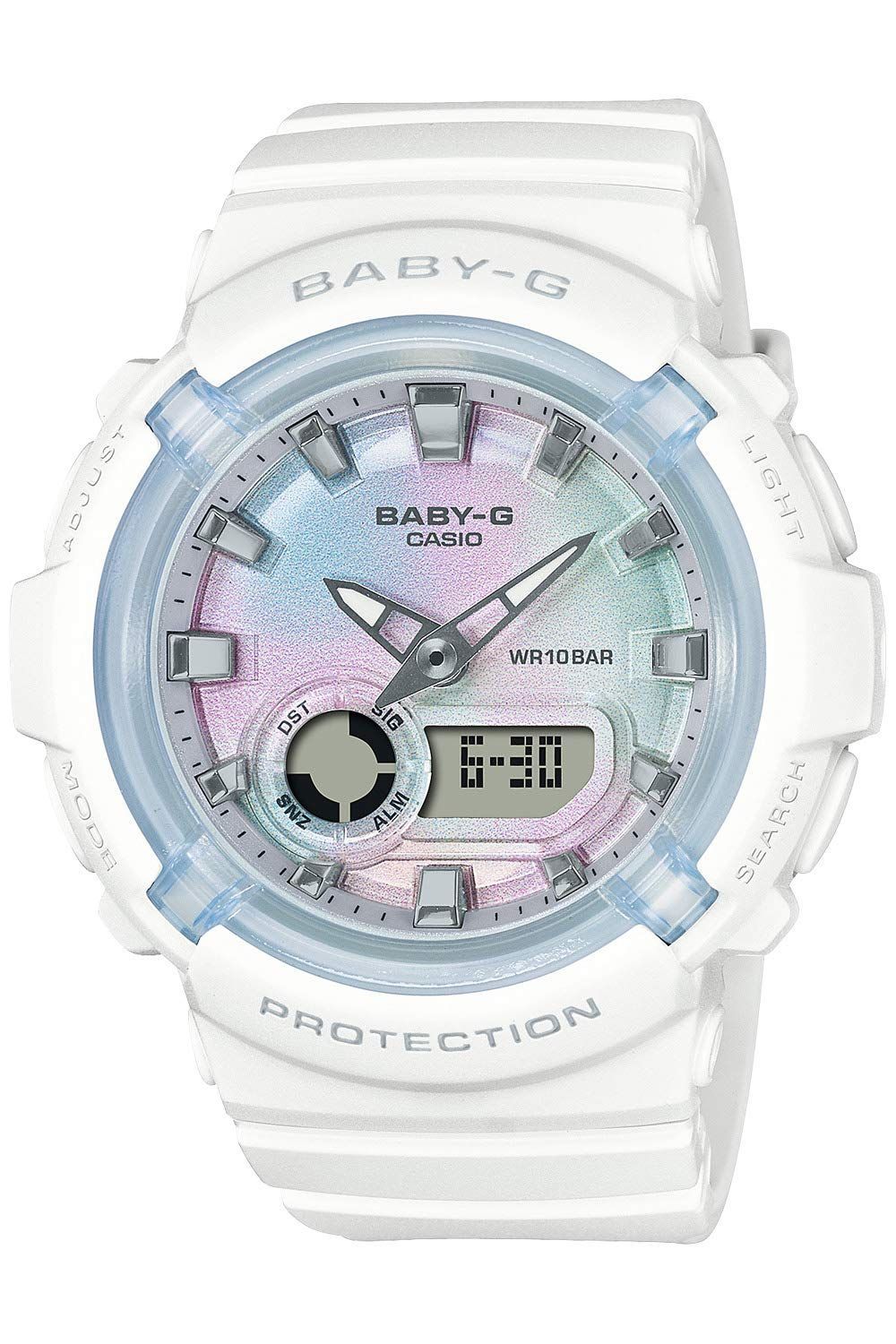 BGA-280-7AJF ベビージー レディース 腕時計 ホワイト カシオ