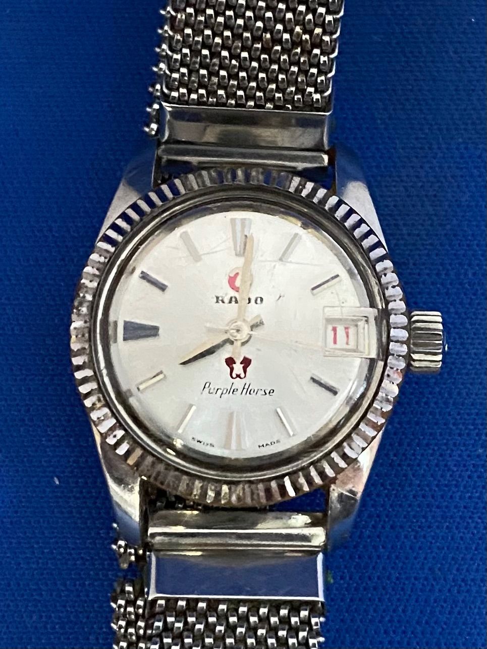 RADO ラドー パープルホース レディース 腕時計 ヴィンテージ