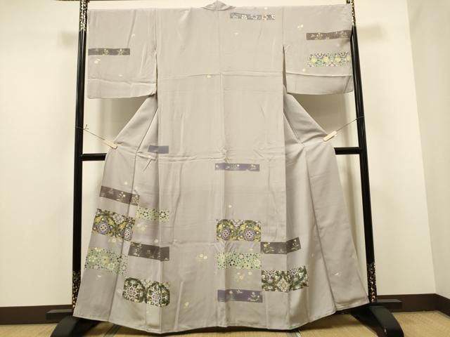 平和屋着物●訪問着　正倉院花唐草文　金彩　正絹　逸品　CAAP7103hy 平和屋着物○訪問着 正倉院花唐草文 金彩 正絹 逸品 CAAP7103hy - メルカリ