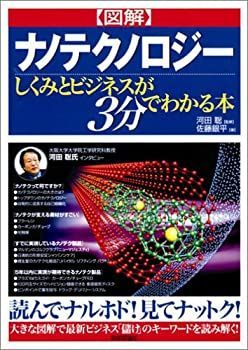 【中古】【非常に良い】図解 ナノテクノロジー―しくみとビジネスが3分でわかる本