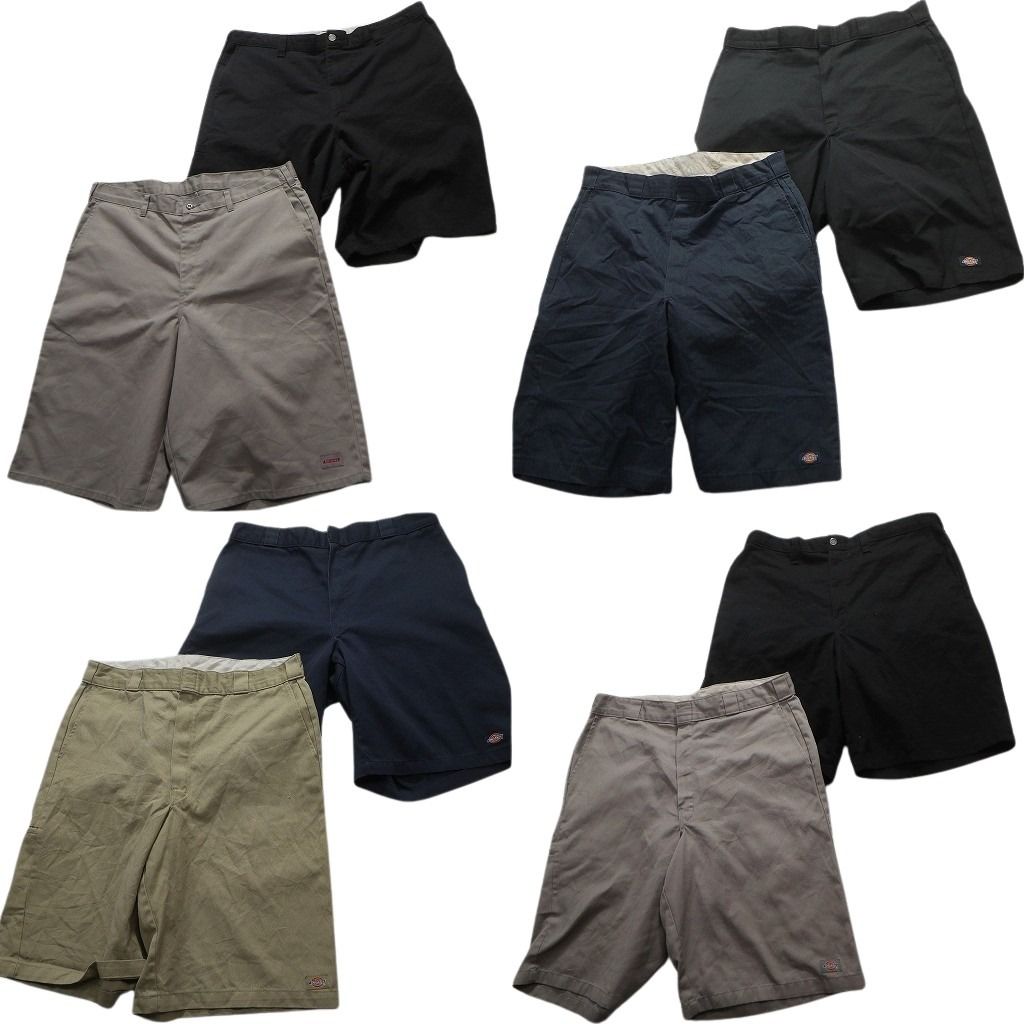 古着卸 ディッキーズ Dickies ショーツ パンツ 8枚セット メンズ 38 セルフォンポケット ワークショーツ 古着 NA4800