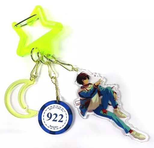 中古】キーホルダー 朔間凛月 ES 7th Anniv. ジャックポット