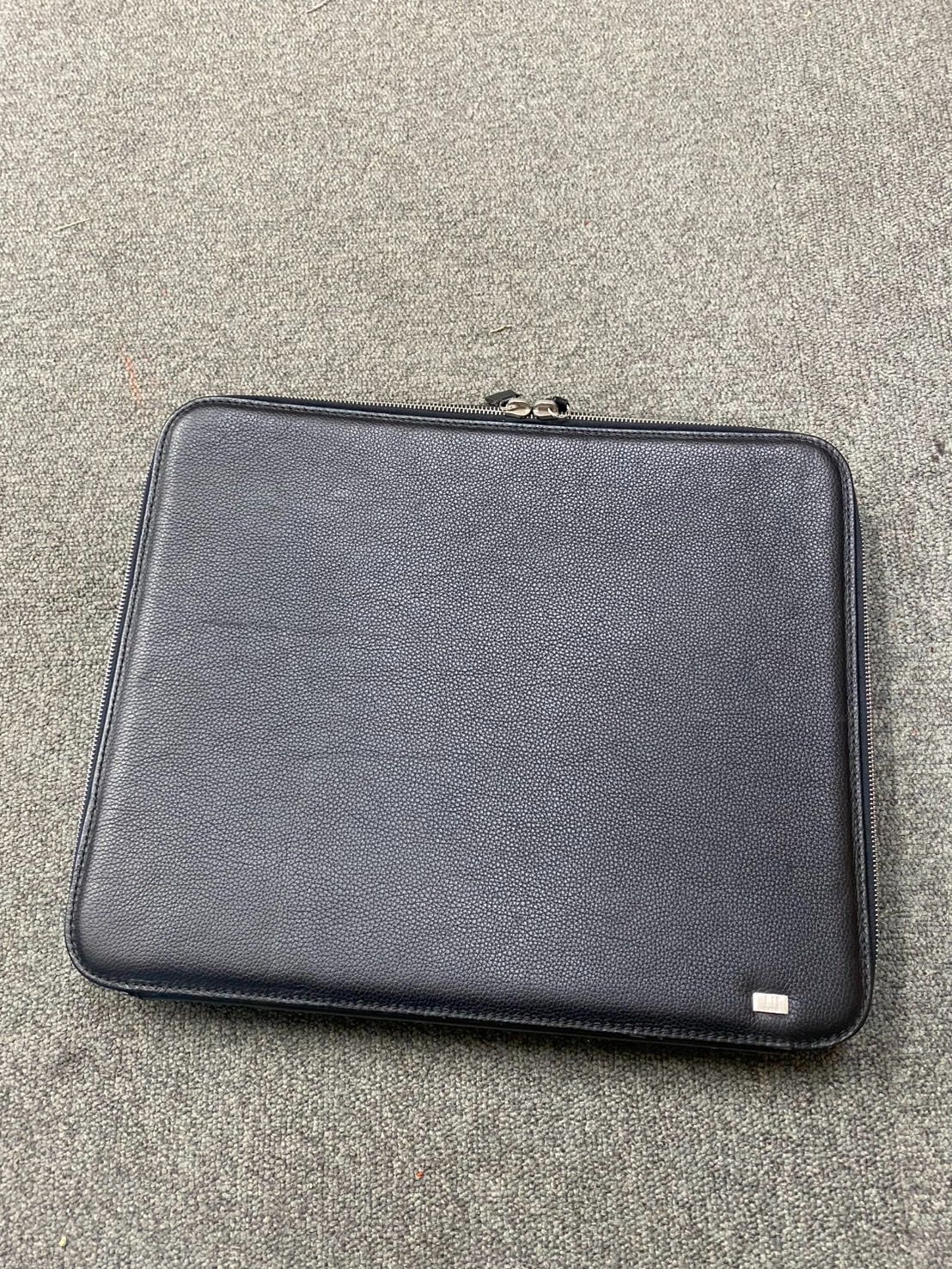 dunhill ダンヒル クラッチバッグ ビジネスバッグ ブラック 黒 PCケース ky061302