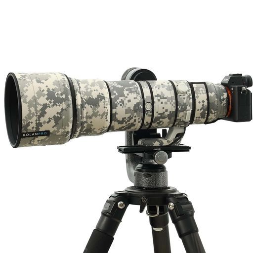 ROLANPRO防水レンズカバー適用ソニーFE400-800mmf|6.3-8GOSS用迷彩レインカバー UCPデジタル迷彩