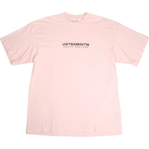 Size【M】 VETEMENTS ヴェトモン VETEMENTS LOGO HAUTE COUTURE T-SHIRT PINK  UE51TR470P Tシャツ ピンク 【中古品-良い】 20800092 - メルカリ