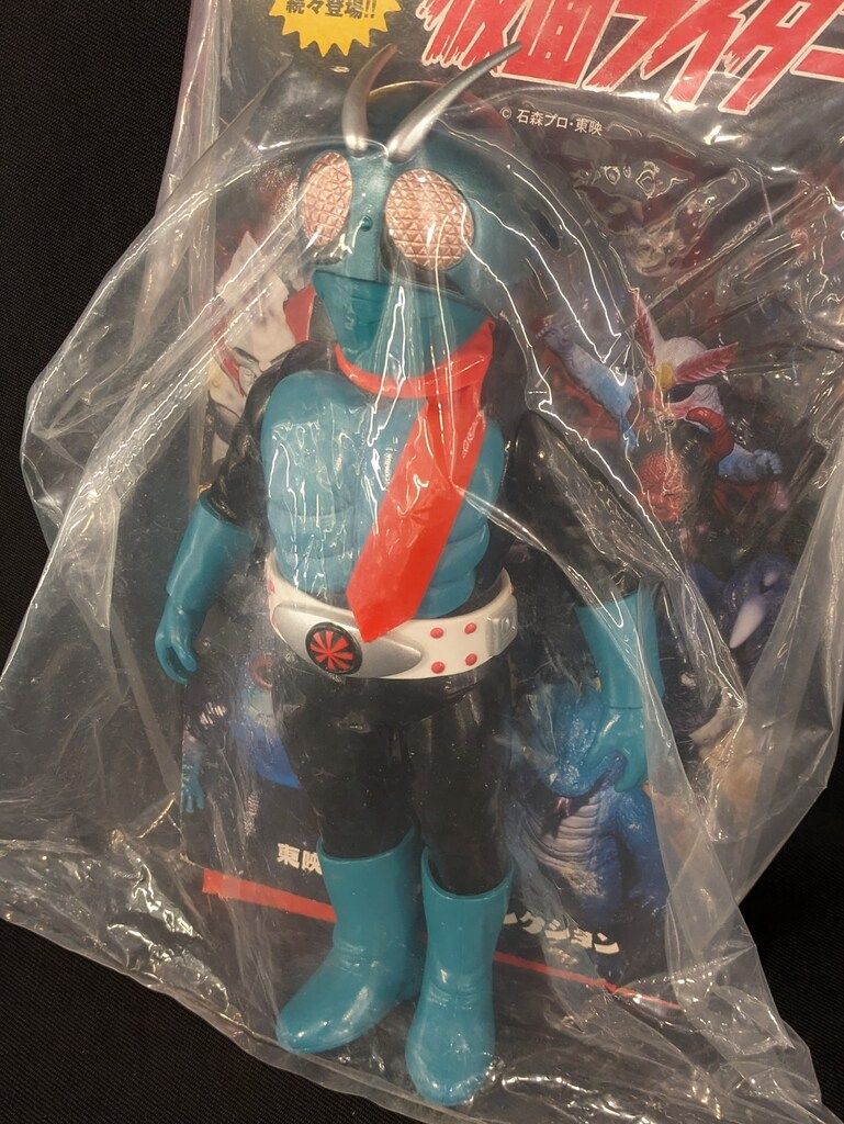 メディコム・トイ 東映レトロソフビコレクション 仮面ライダー 仮面