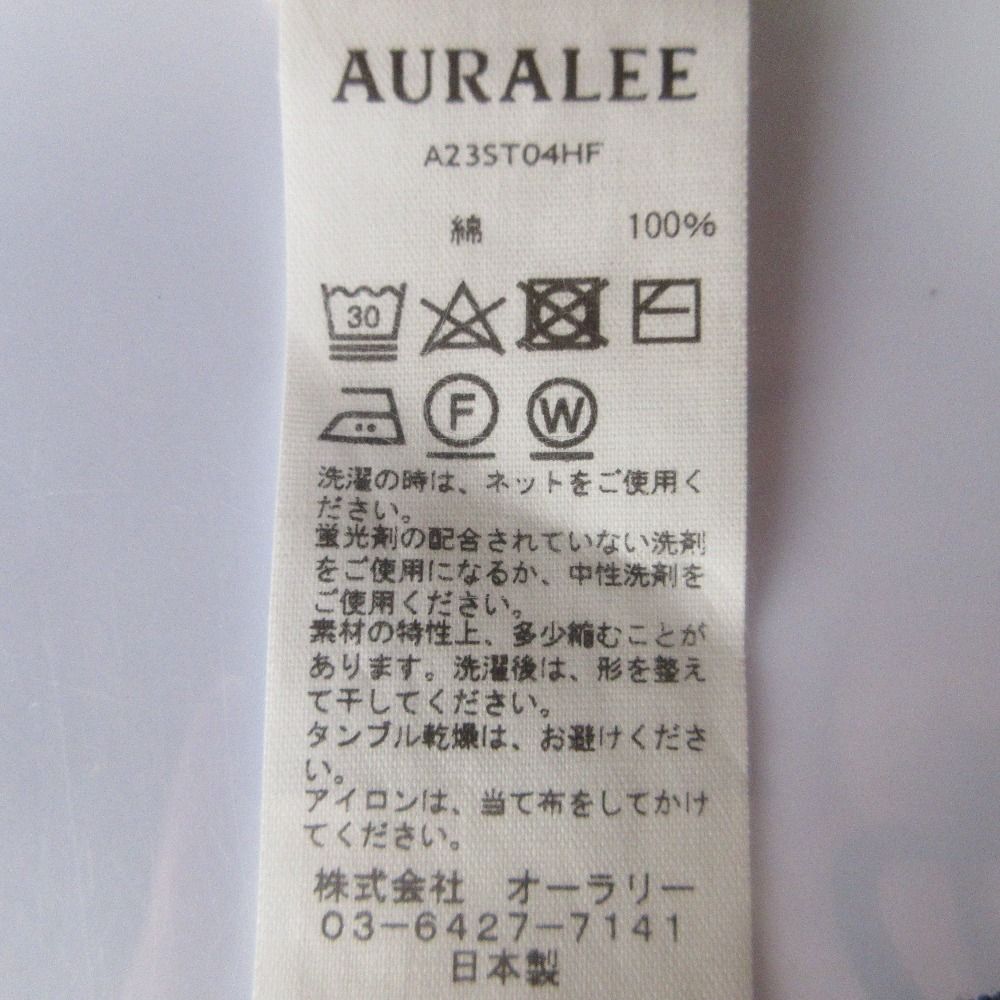 良品 23SS AURALEE オーラリー GIZA SUPER HIGH GAUGE SHEER RIB TANK ノースリーブ シアー カットソー A23ST04HF 0 ベージュ レディース 古着 中古 良品 23SS AURALEE オーラリー GIZA SUPER HIGH GAUGE SHEER RIB