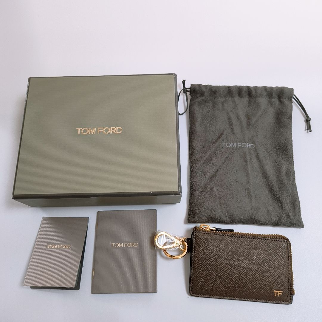 新品未使用】TOM FORD コイン カードケース キーリング 小銭入 トム