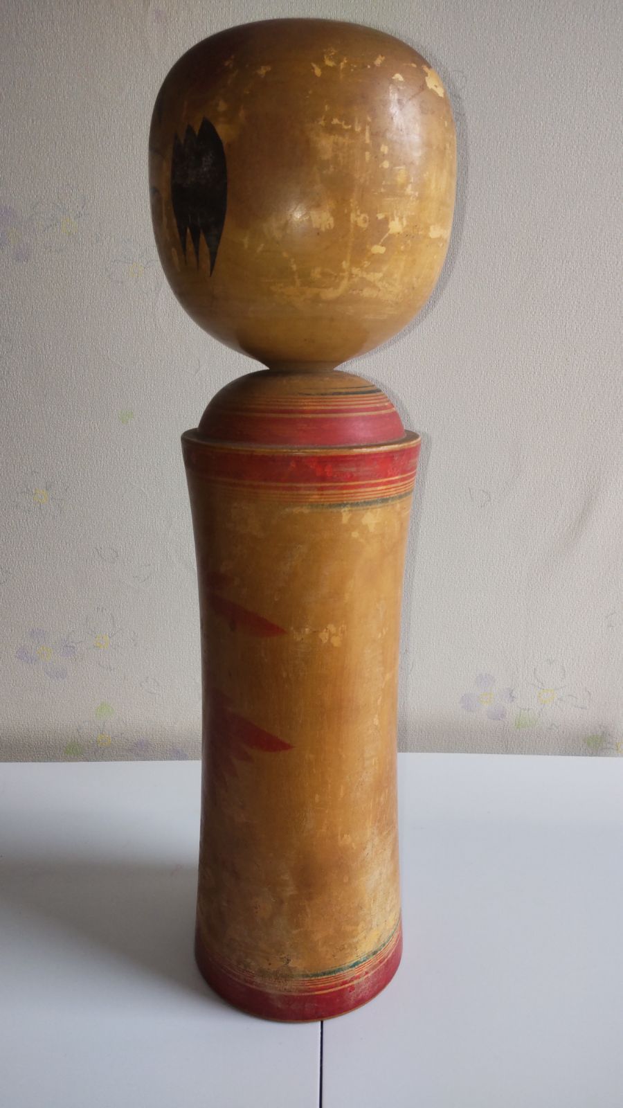 ヴィンテージ伝統こけし 熊谷正（1937-2024）作 鳴子 高さ36cm 509E