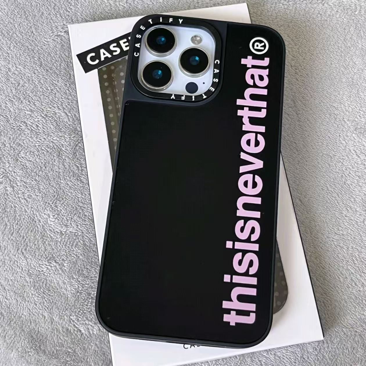 人気 iPhoneケース 鏡面 ケースティファイ thisisneverthatのスター同