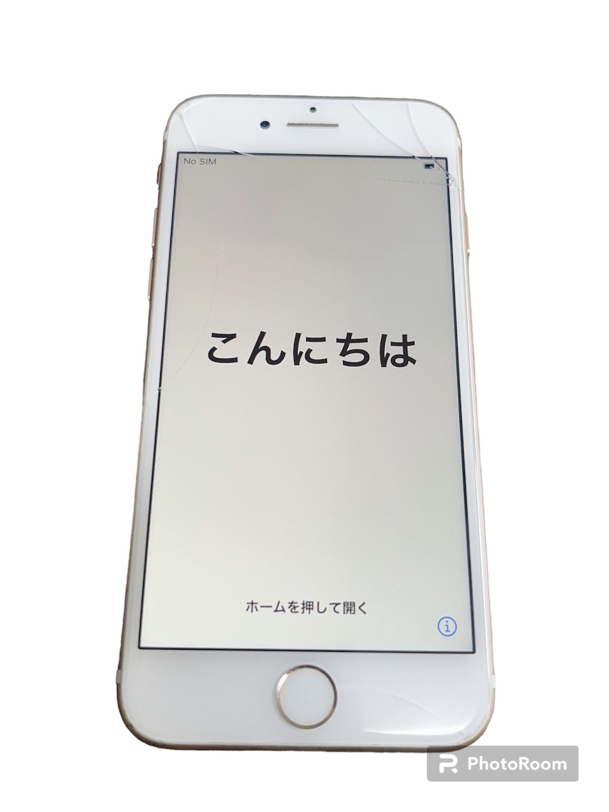 iPhone 7 Gold 128 GB SIMフリー バッテリー77% - KSFメルカリショップ