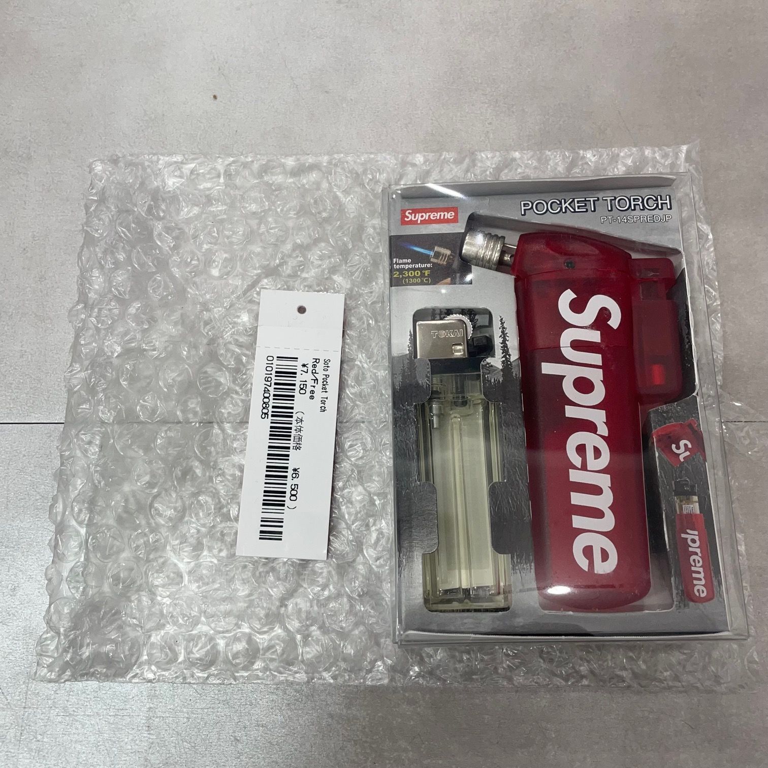 国内正規 新品 Supreme 23AW Soto Pocket Torch Red ソートー