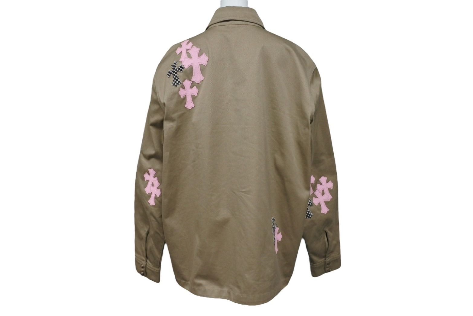 極美品 CHROMEHEARTS クロムハーツ Work Dog ワークドッグシャツ 