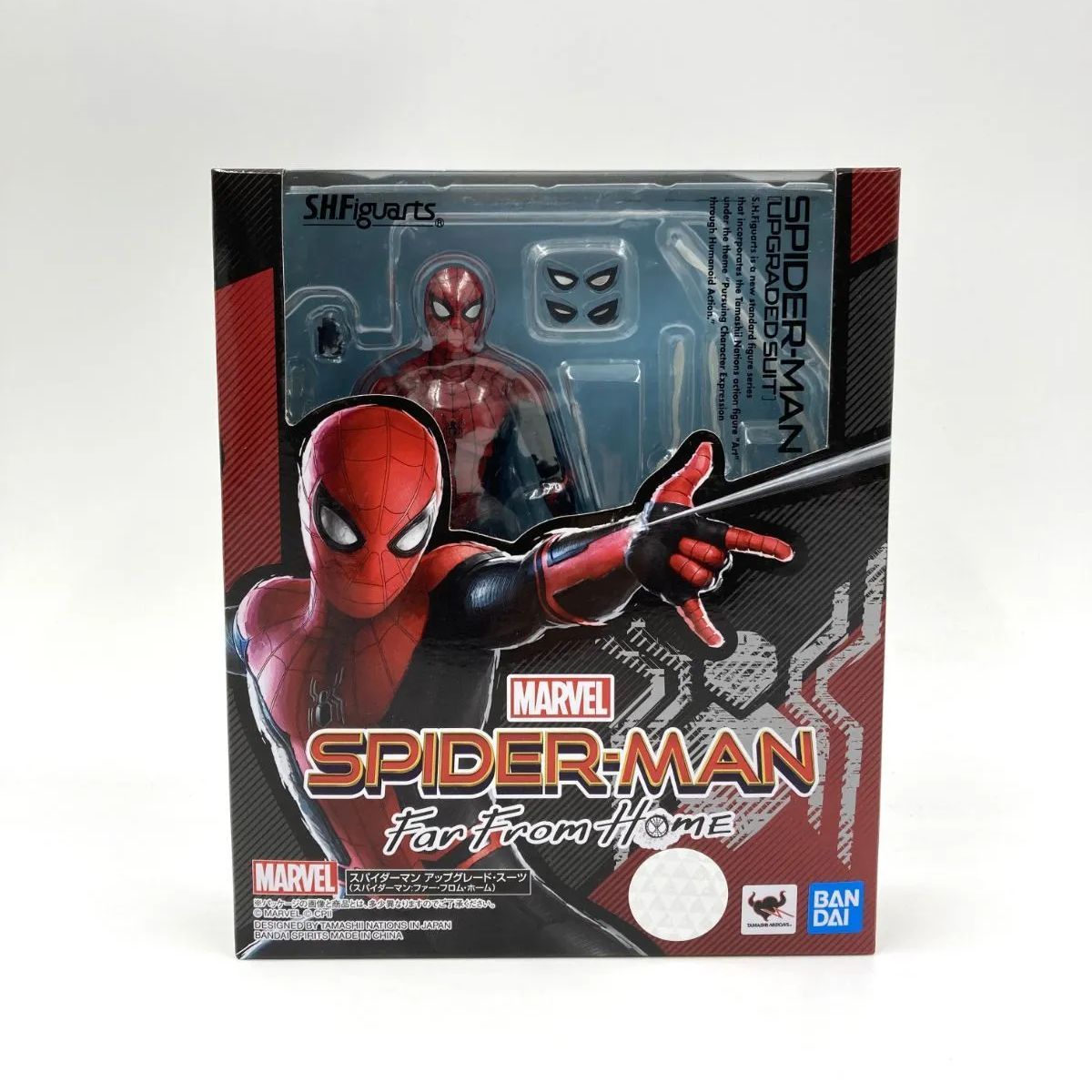 中古/A-】S.H.Figuarts スパイダーマン アップグレードスーツ 