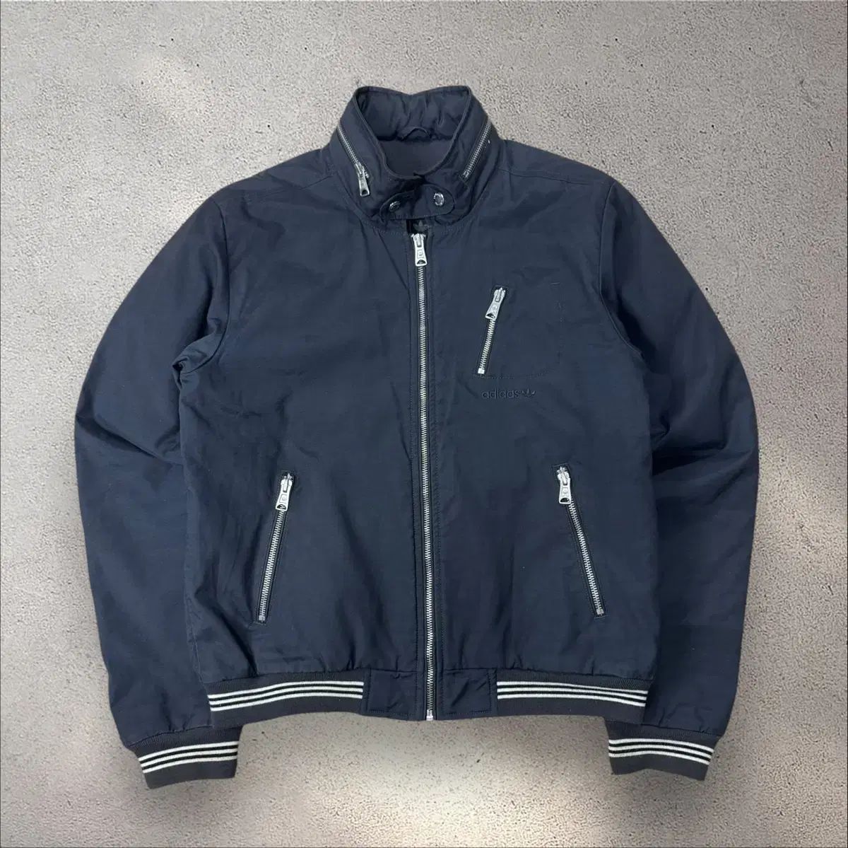 adidas(アディダス) 黒 ライダースジャケット