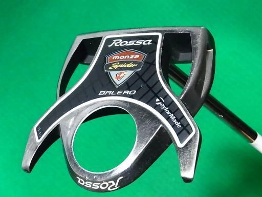 テーラーメイド Rossa agsi-S SPIDER BALERO センターシャフト 34インチ パター PT スチール フレックスその他 メンズ 男性用 右利き 右用 Dランク ゴルフクラブ