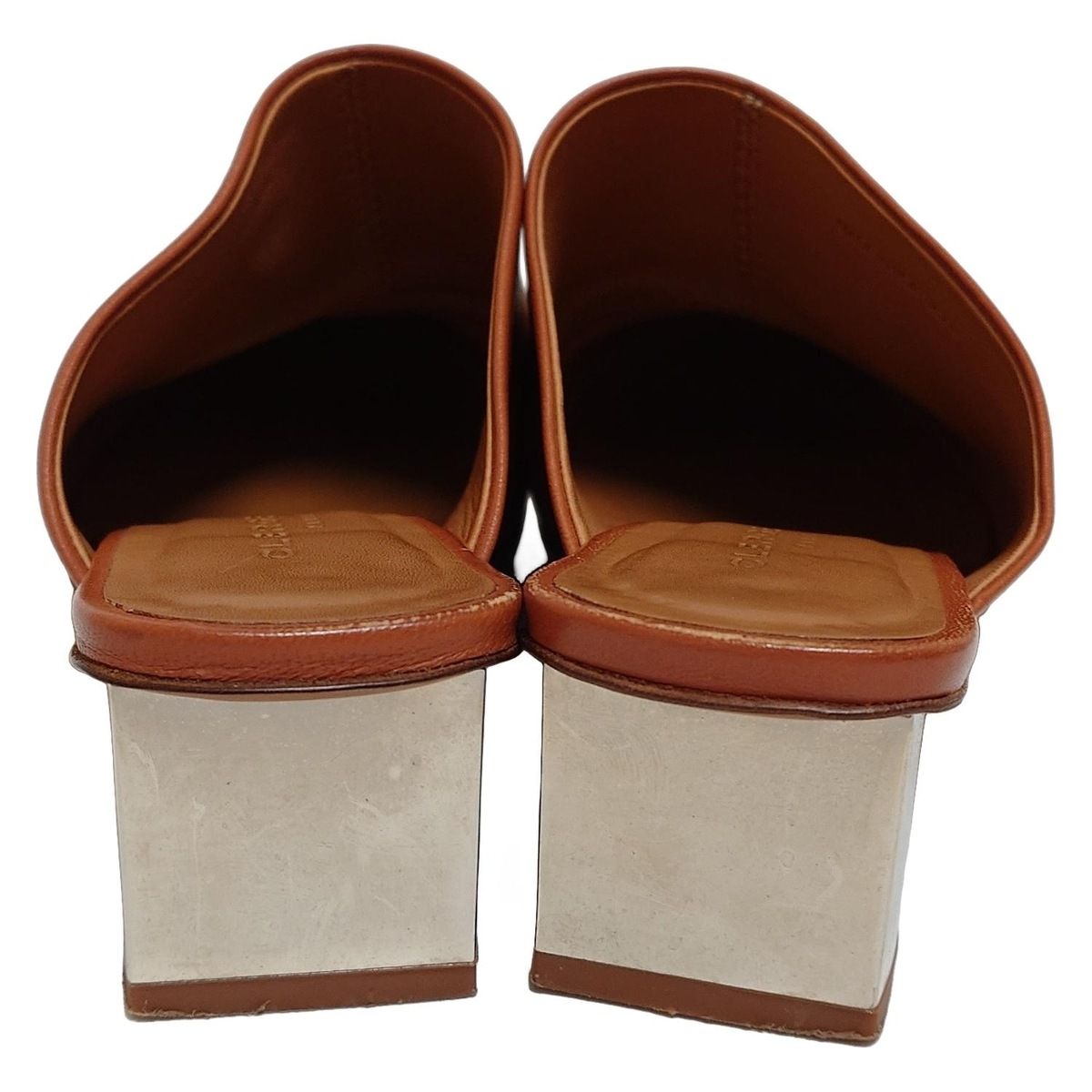 未使用品　CLERGERIE  クレジュリー  37(6 1/2)サイズ CLERGERIE(クレジュリー) サンダル 37 レディース - 白 ウェッジ