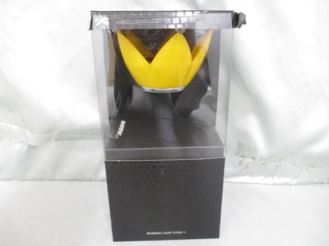 中古品 韓流 BIGBANG 韓国版 LIGHT STICK ver.4 ペンライト スティックライト　黒ver.