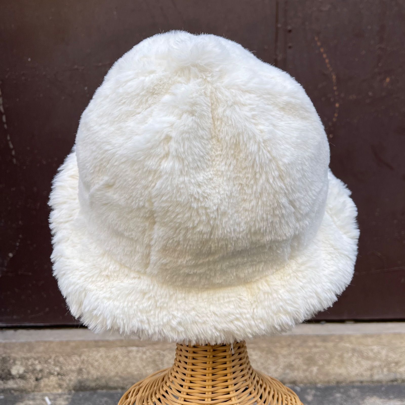 KANGOL Faux Fur Casual ベル型ハット ファー素材 もふもふボリューム