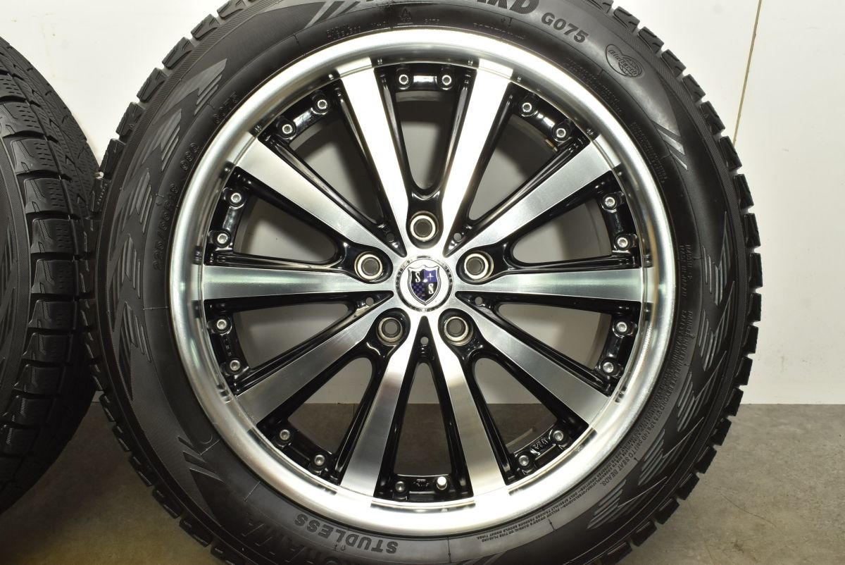 シュタイナー 18in 7J 38 PCD114.3 アイスガード G075 225 55R18 デリカD5 クロストレック エクストレイル エルグランド TRITUETUBI_COM