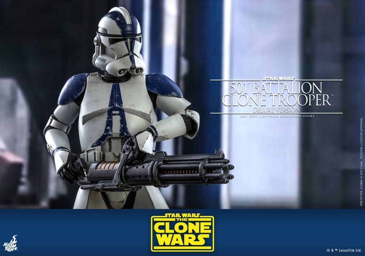 ホットトイズ TMS023 スター・ウォーズクローン・トルーパー第５０１大隊版 ホットトイズ テレビ・マスターピース クローン・トルーパー（第